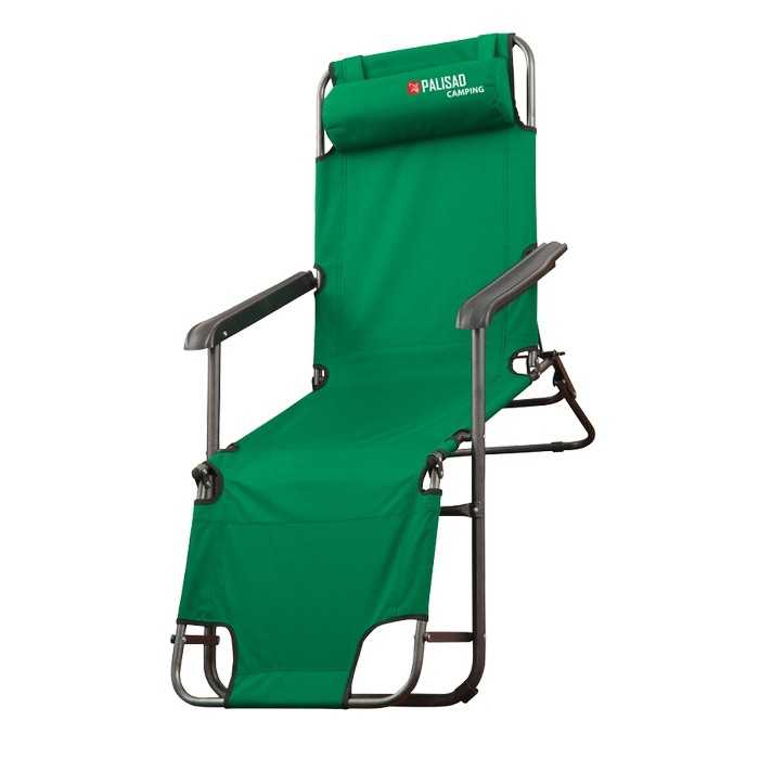 Кресло-шезлонг двух позиционное 156 х 60 х 82 см, Camping Palisad Стулья фото, изображение