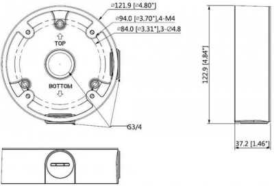 Dahua DH-PFA13C Кронштейны фото, изображение