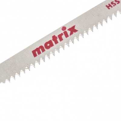Полотна для электролобзика  по пластику, 3 шт, T101A, 72 x 2 мм, HSS Matrix Полотна для Электролобзиков (пилки) фото, изображение